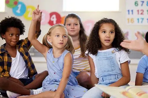 4 preschoolers at early learning centre