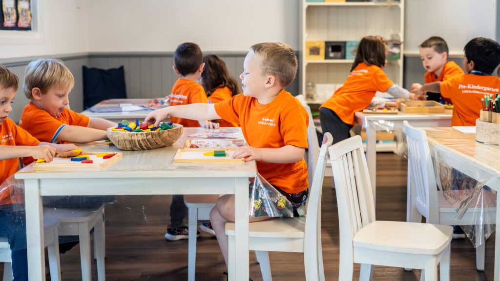Creative playtime at a high-quality childcare centre in belmore
